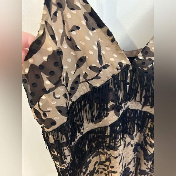 HOUSE OF HARLOW 1960 x REVOLVE Nanda Dress in Black Vintage Floral - Picture 3 of 6